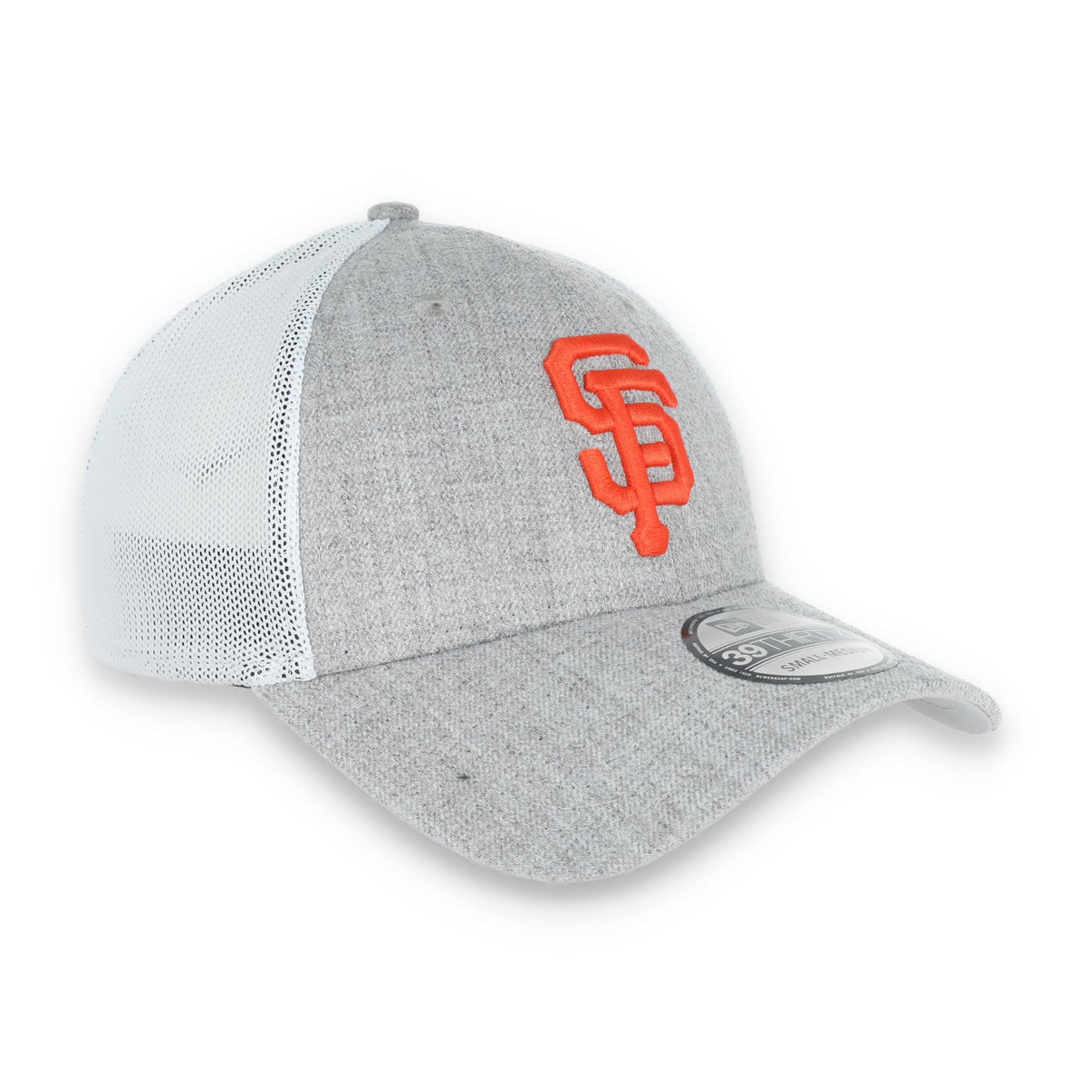 New Era San Francisco Giants Heathered 39Thirty Stretch Fit Hat product image 6, provided for visual reference and product