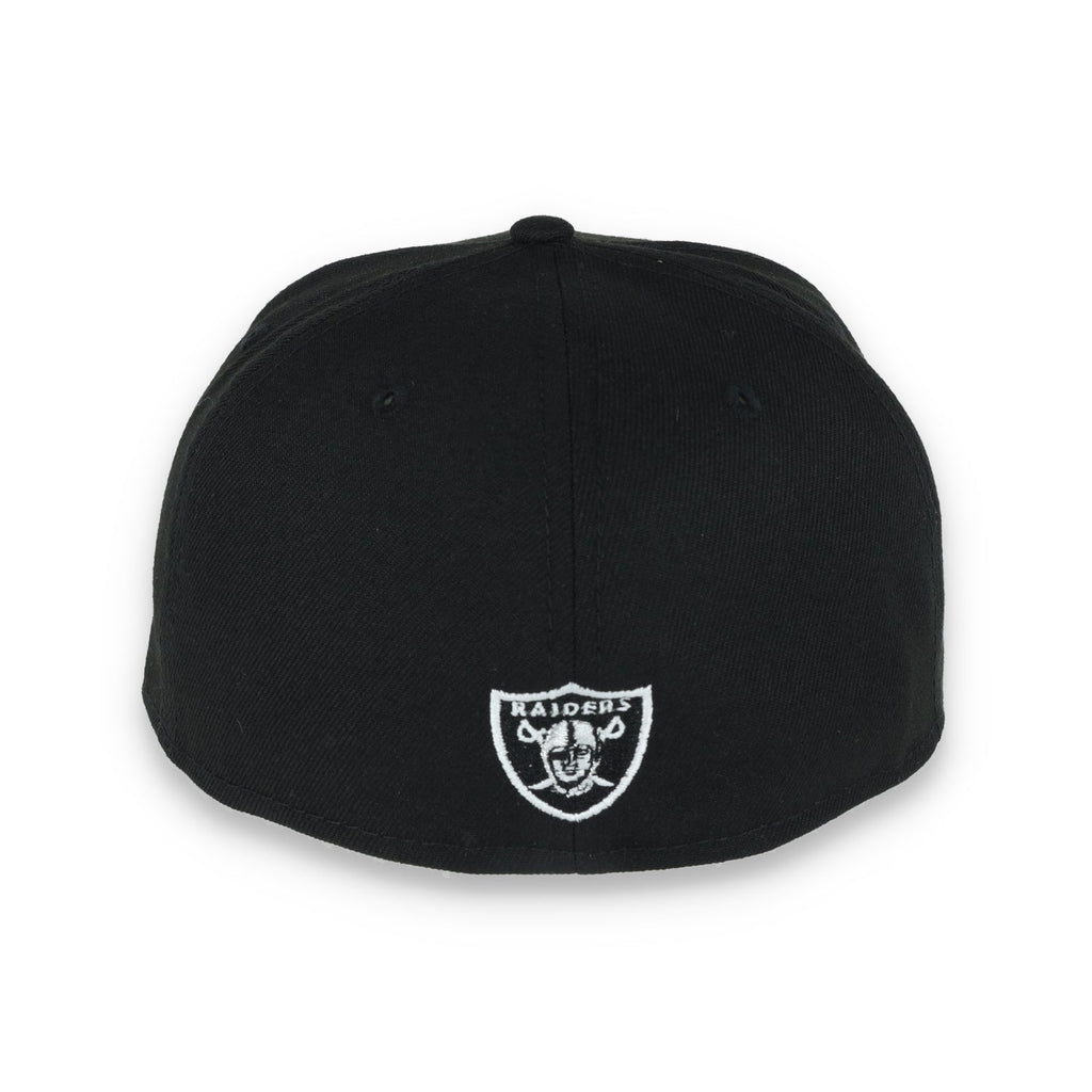New Era Las Vegas Raiders Fairway Script 59FIFTY Fitted Hat product image 4, provided for visual reference and product