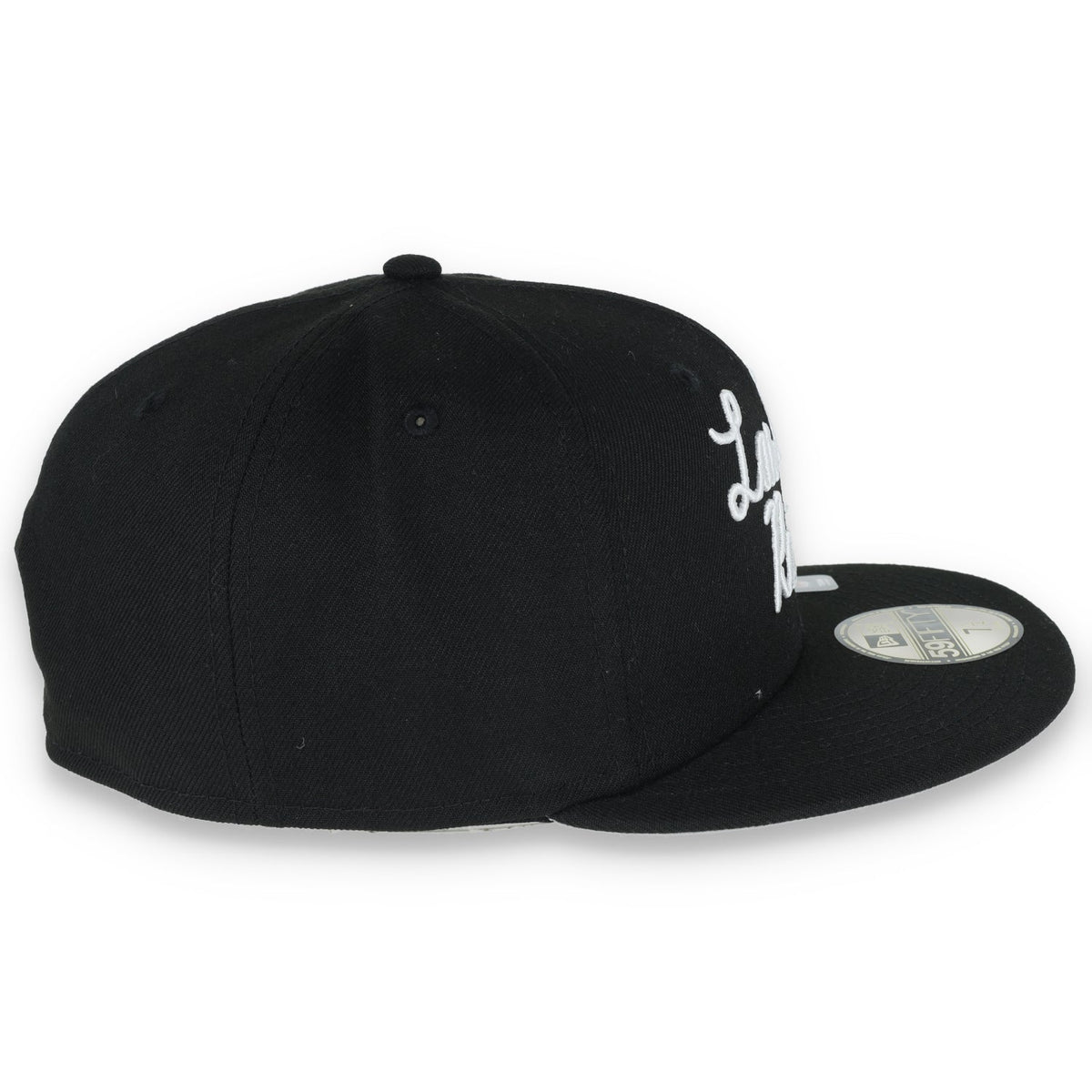 New Era Las Vegas Raiders Fairway Script 59FIFTY Fitted Hat product image 5, provided for visual reference and product