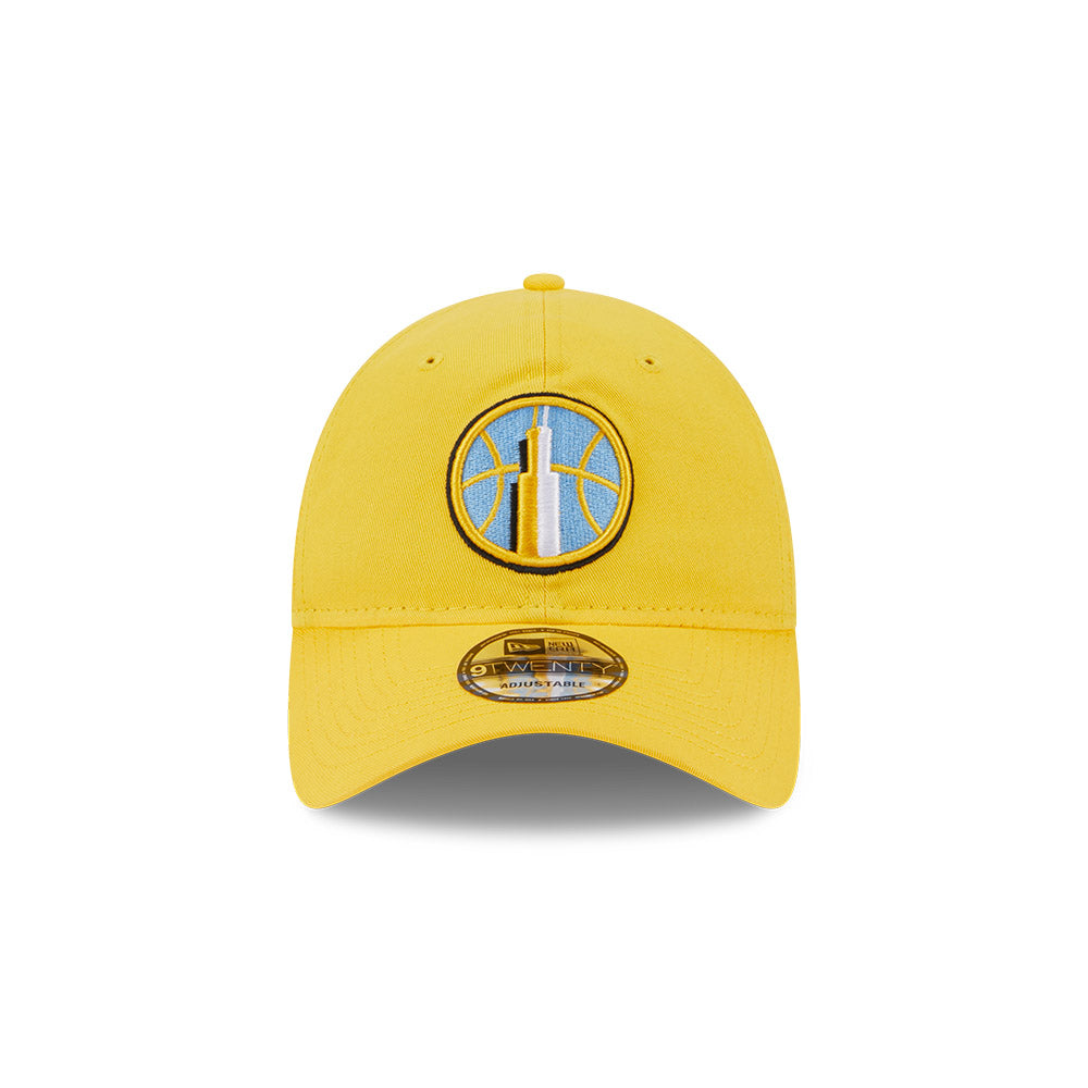Chicago Sky Classic Yellow Game Day New Era 9TWENTY Adjustable Hat product image 2, provided for visual reference and