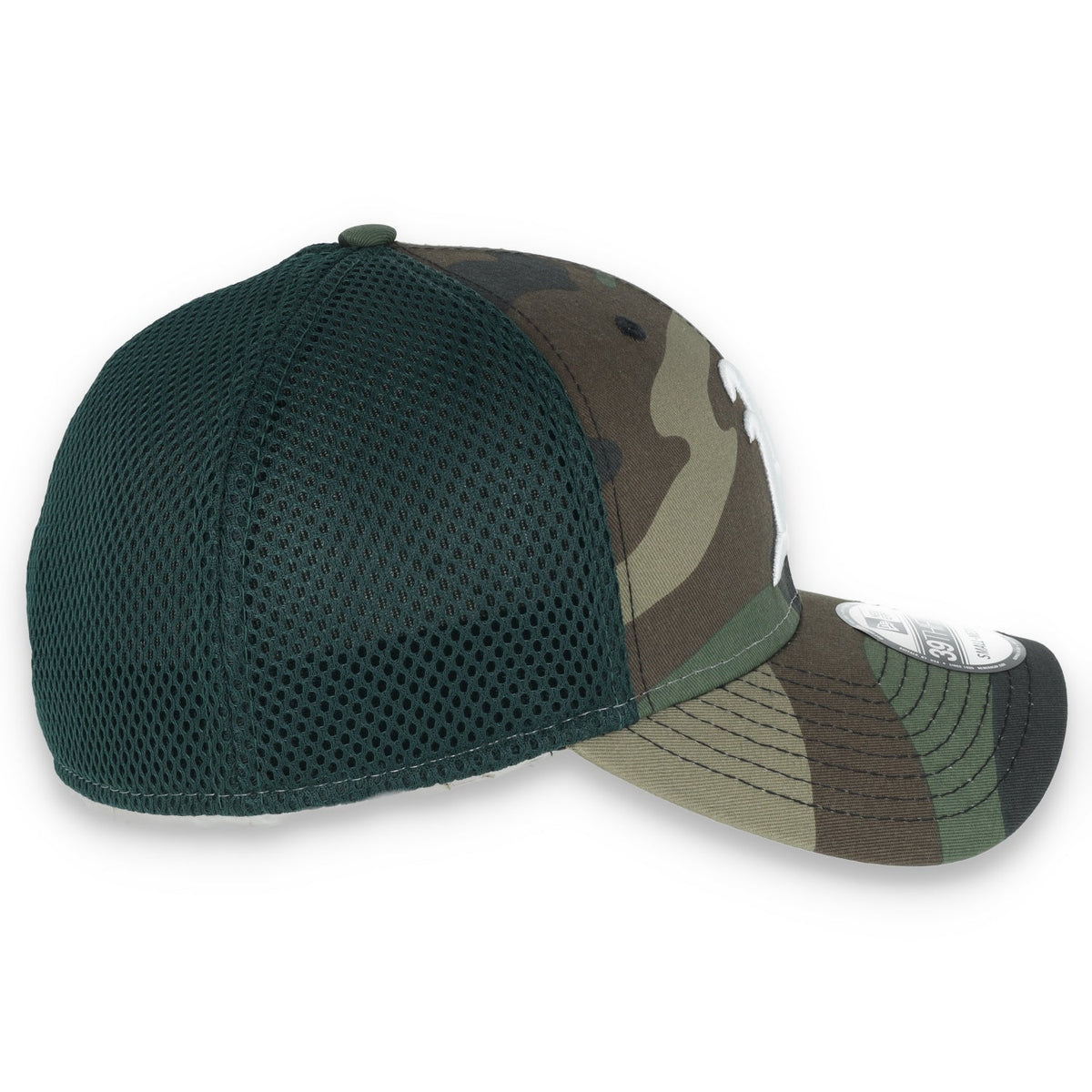 New Era Oakland Athletics Team Neo 39THIRTY Flex Fit- Camo product image 6, provided for visual reference and product detail