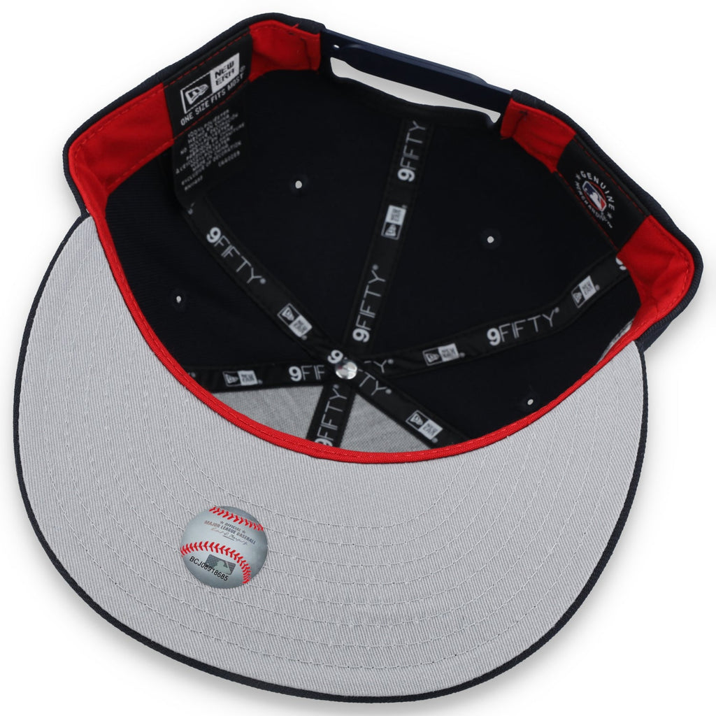 New Era Atlanta Braves Patch E3 9FIFTY Snapback Hat product image 7, provided for visual reference and product detail review
