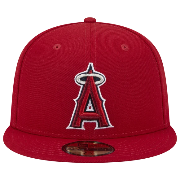 Los Angeles Angels All Star Game 2010 59FIFTY FITTED HAT-RED product image 2, provided for visual reference and product