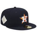 New Era Houston Astros WORLD SERIES 2017 SIDE PATCH 59FIFTY Fitted product image 1, provided for visual reference and