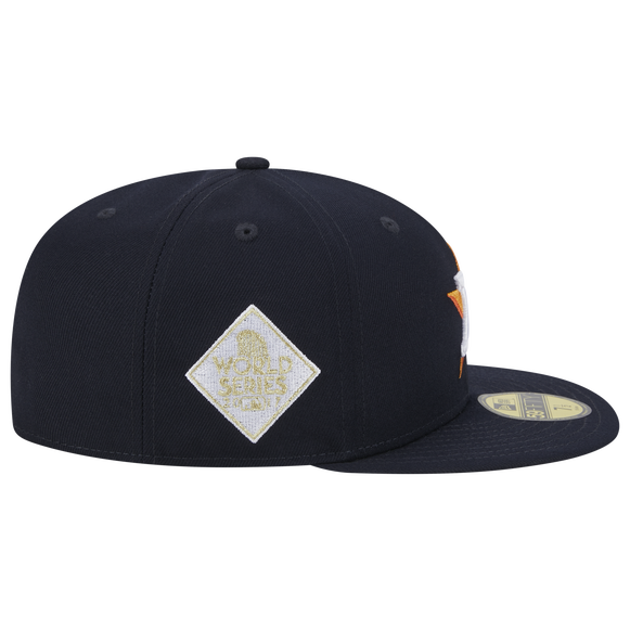 New Era Houston Astros WORLD SERIES 2017 SIDE PATCH 59FIFTY Fitted product image 4, provided for visual reference and