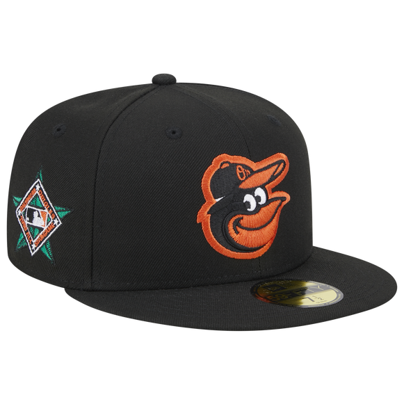 New Era Baltimore Orioles 1993 All Star Side Patch 59Fifty Fitted-Black/Orange product image 1, provided for visual