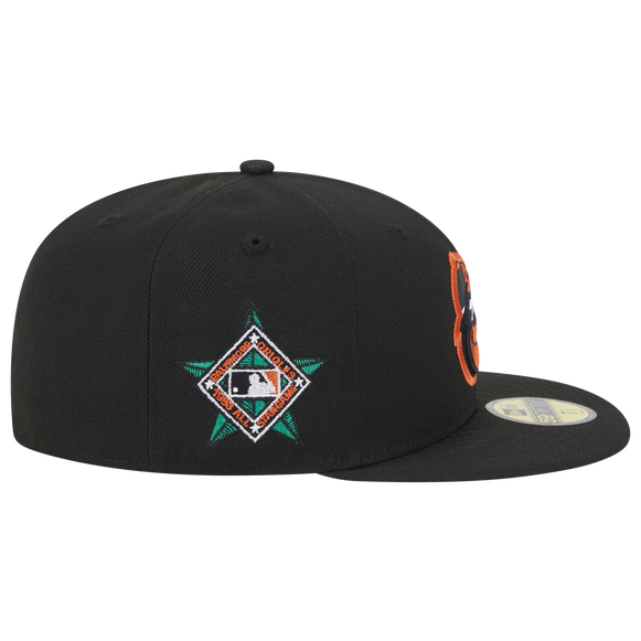 New Era Baltimore Orioles 1993 All Star Side Patch 59Fifty Fitted-Black/Orange product image 3, provided for visual