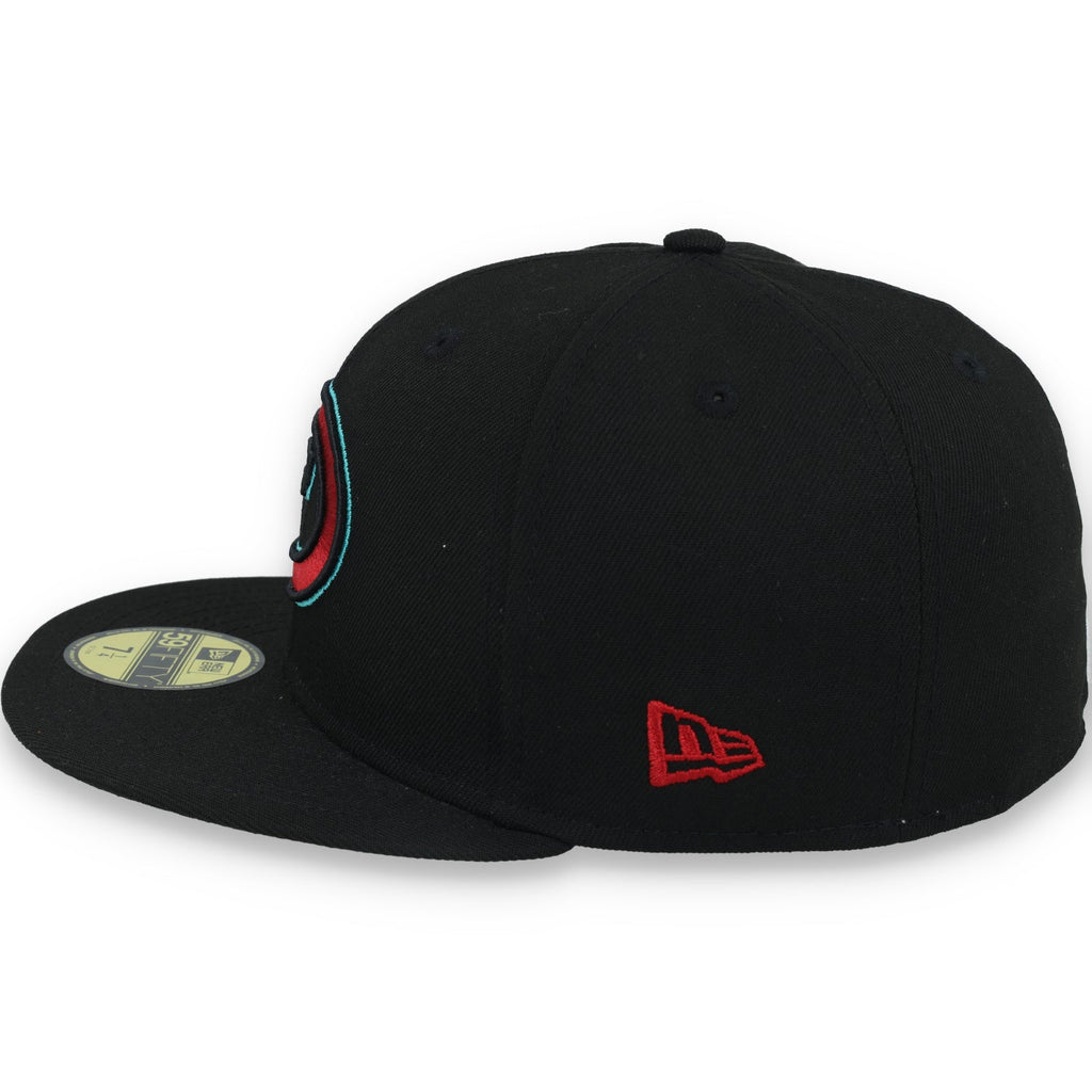 New Era Arizona Diamondbacks World Series 2001 59FIFTY Fitted Hat product image 4, provided for visual reference and product