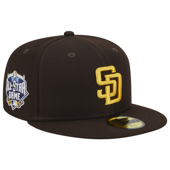 New Era San Diego Padres All-Star Game 59FIFTY Fitted Hat -Brown product image 1, provided for visual reference and product