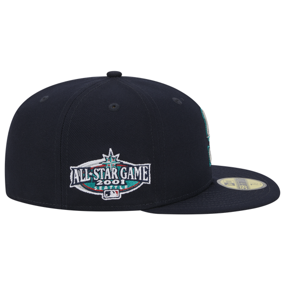New Era SEATTLE MARINERS All-Star Game 2001 Side Patch 59FIFTY - Navy product image 4, provided for visual reference and