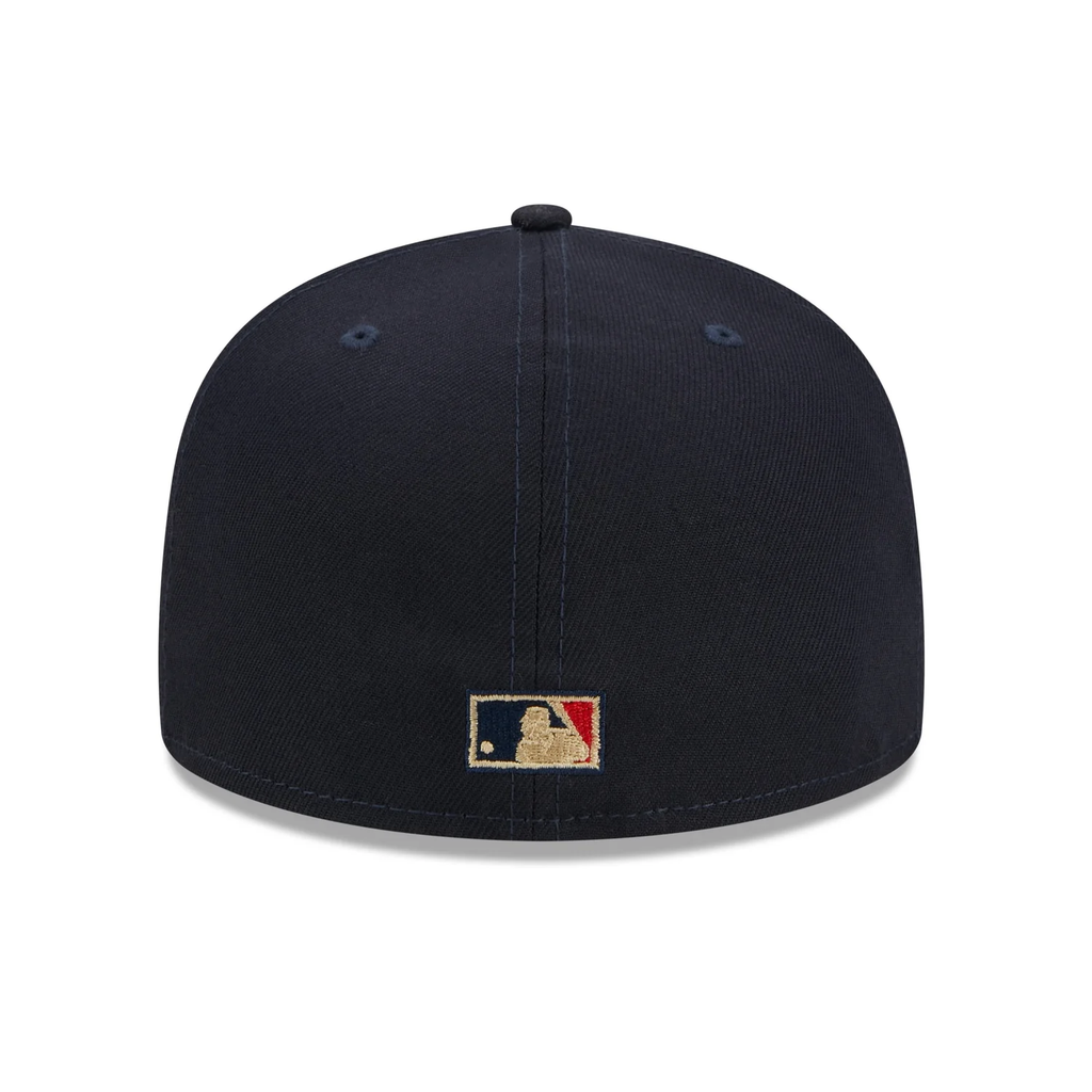 New Era St. Louis Cardinals Laurel 1942 World Series Side Patch 59fifty Fitted Cap-Navy product image 4, provided for visual