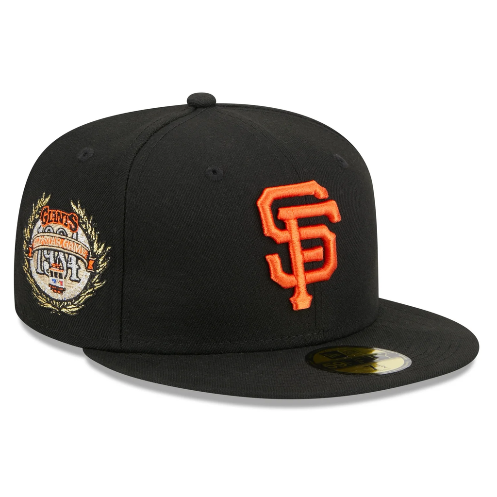 New Era San Francisco Giants Laurel All Star Game 1984 Side Patch 59fifty Fitted Cap-Black product image 1, provided for