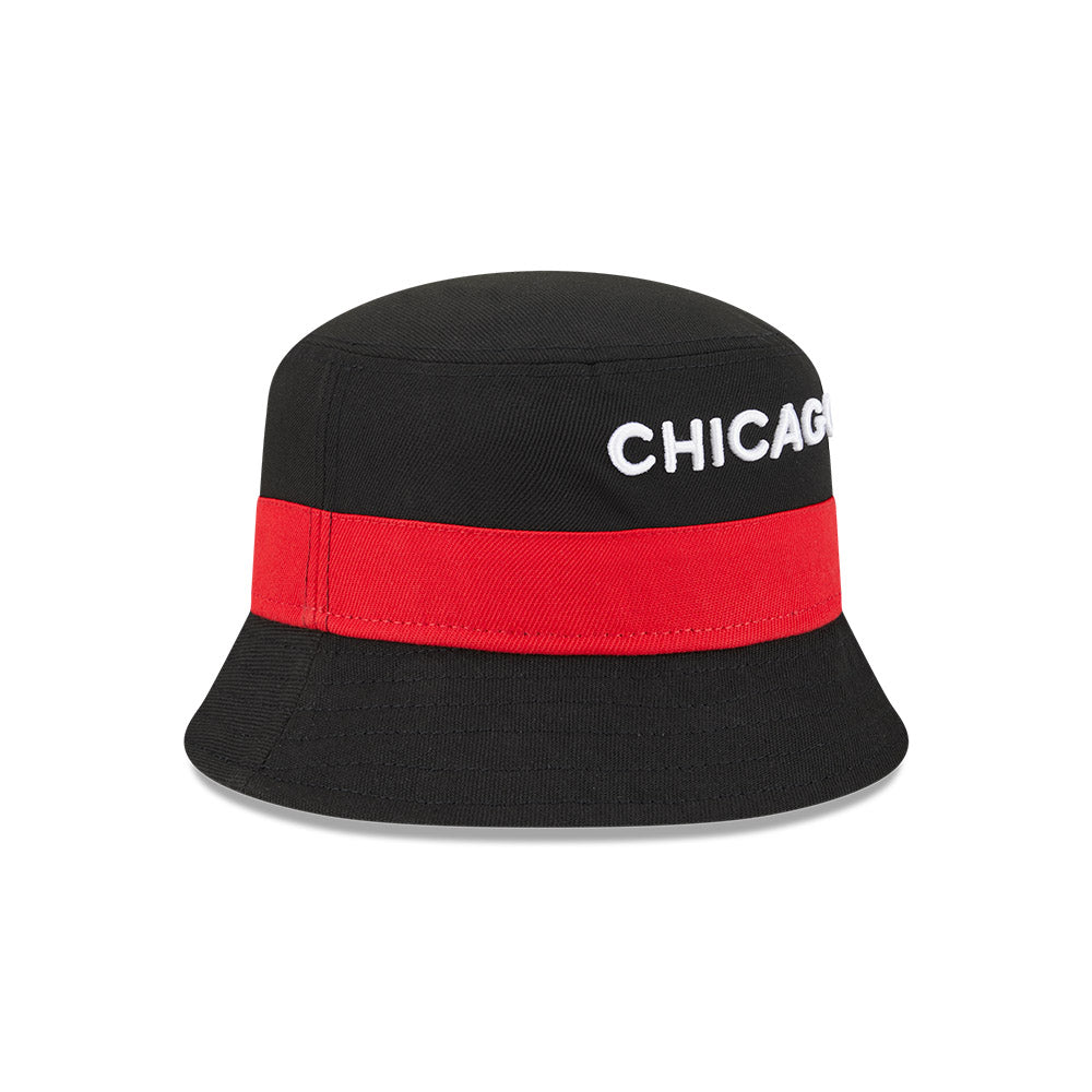 Chicago Bulls City Edition Bucket Hat product image 2, provided for visual reference and product detail review