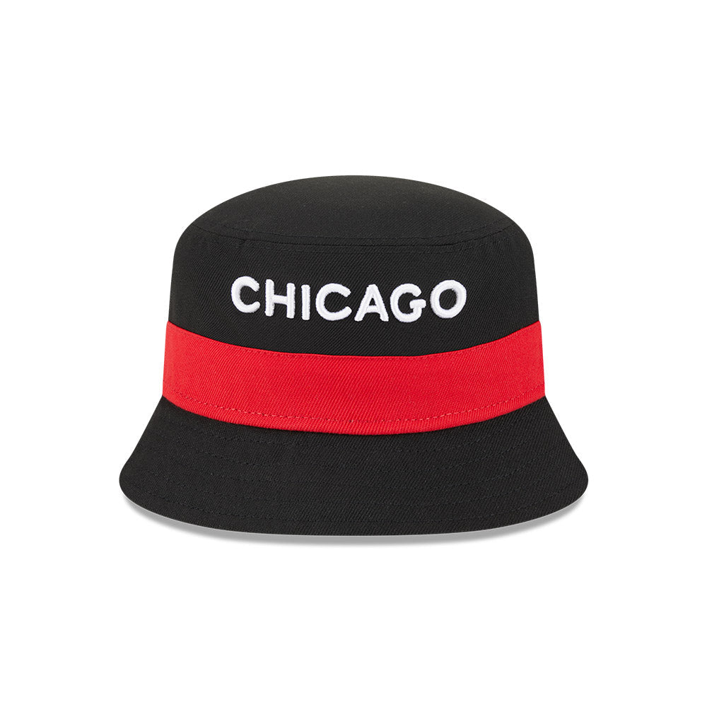 Chicago Bulls City Edition Bucket Hat product image 1, provided for visual reference and product detail review