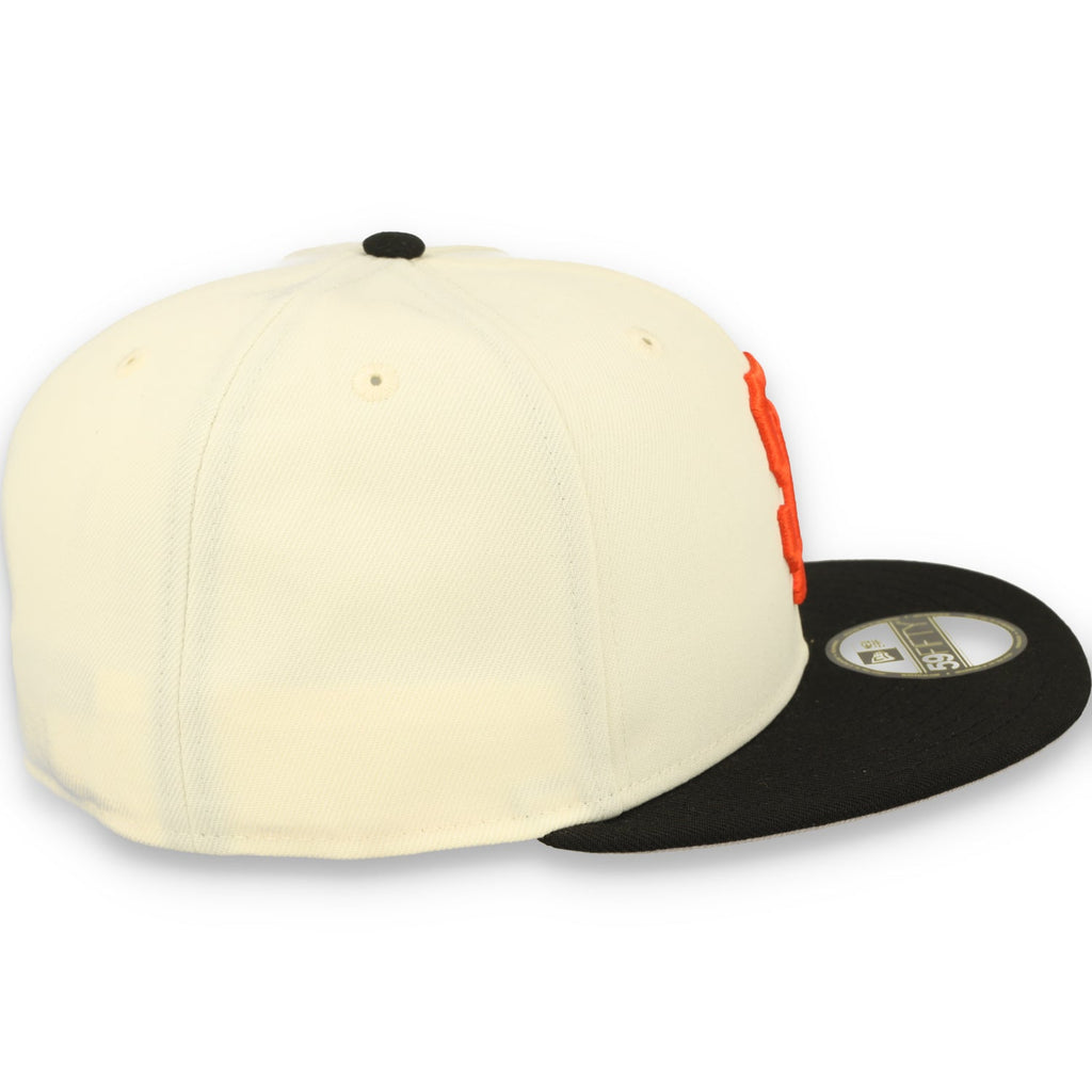 New Era San Francisco Giants 59FIFTY Fitted Hat-Egg/Black product image 5, provided for visual reference and product detail
