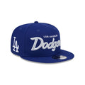 New Era Youth Los Angeles Dodgers Wordmark 9FIFTY Snapback Hat product image 1, provided for visual reference and product