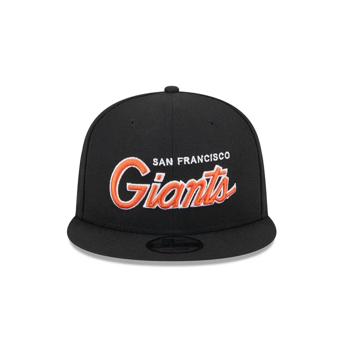 New Era San Francisco Giants Wordkmark 9FIFTY Snapback Hat product image 3, provided for visual reference and product detail