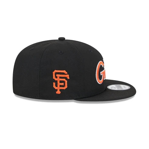 New Era San Francisco Giants Wordkmark 9FIFTY Snapback Hat product image 4, provided for visual reference and product detail