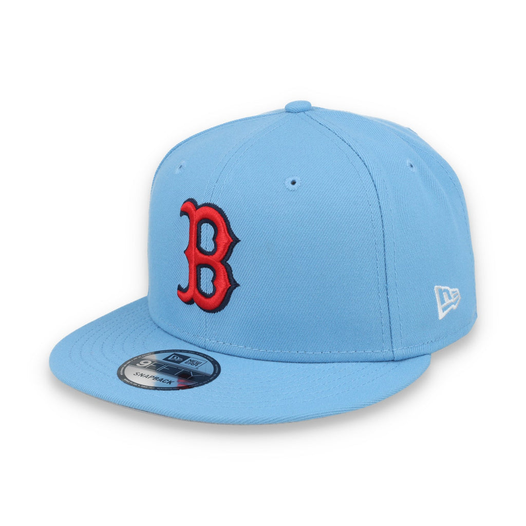 New Era Boston Red Sox Evergreen 9Fifty Snapback-Sky Blue product image 3, provided for visual reference and product detail