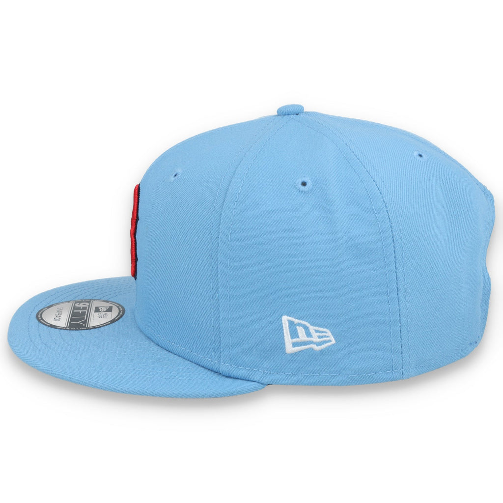 New Era Boston Red Sox Evergreen 9Fifty Snapback-Sky Blue product image 4, provided for visual reference and product detail