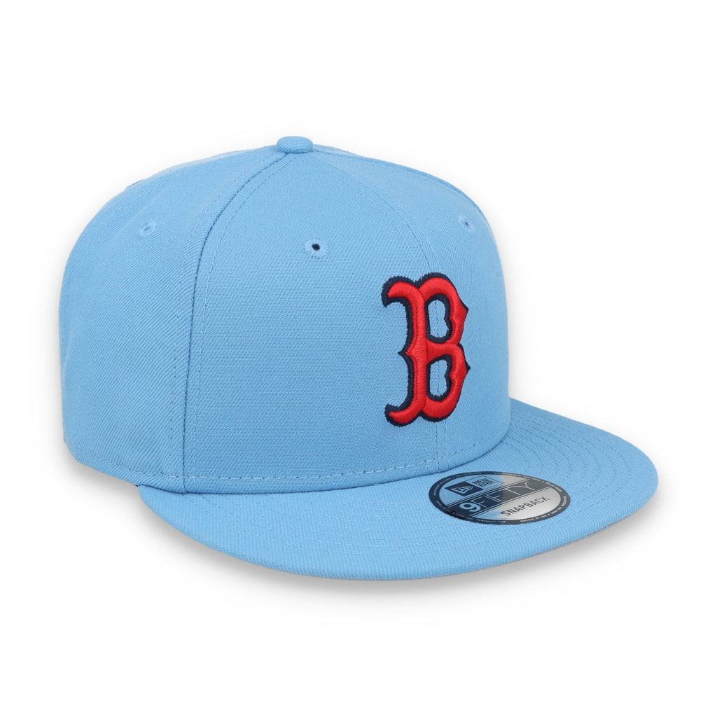 New Era Boston Red Sox Evergreen 9Fifty Snapback-Sky Blue product image 1, provided for visual reference and product detail