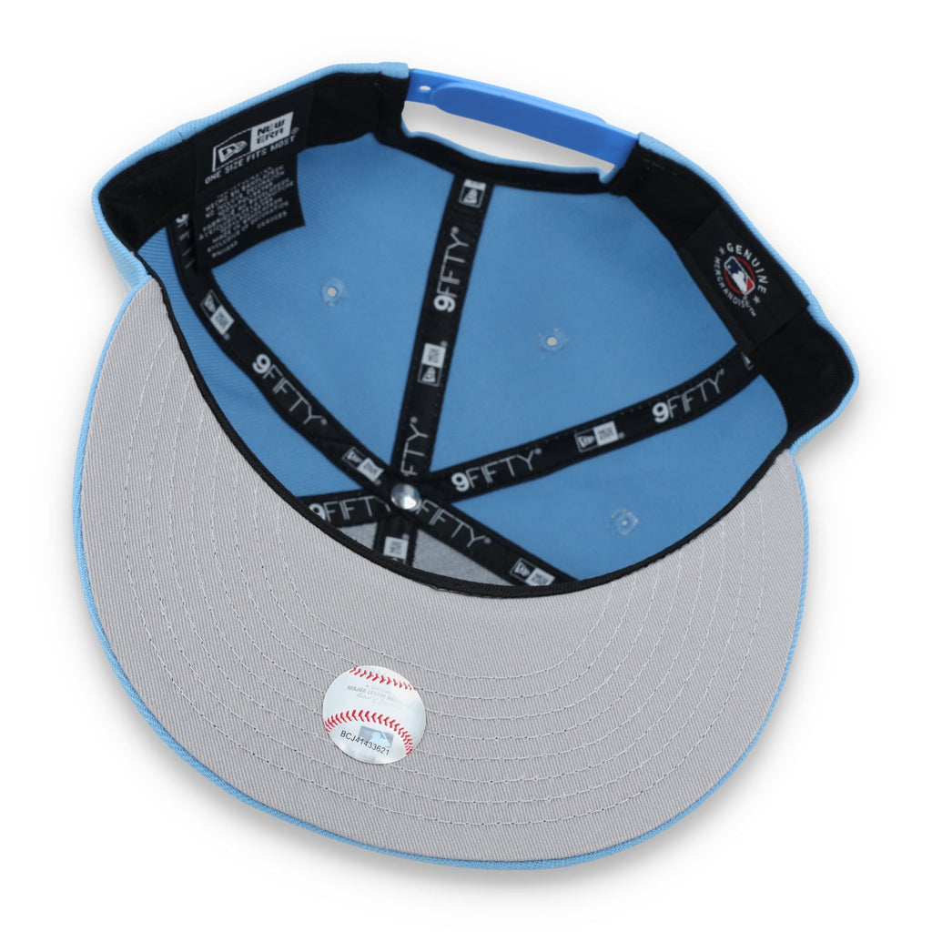 New Era Boston Red Sox Evergreen 9Fifty Snapback-Sky Blue product image 7, provided for visual reference and product detail