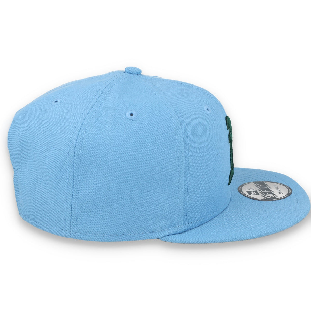 New Era Oakland Athletics MLB Basic 9FIFTY Snapback Hat- evergreen product image 6, provided for visual reference and