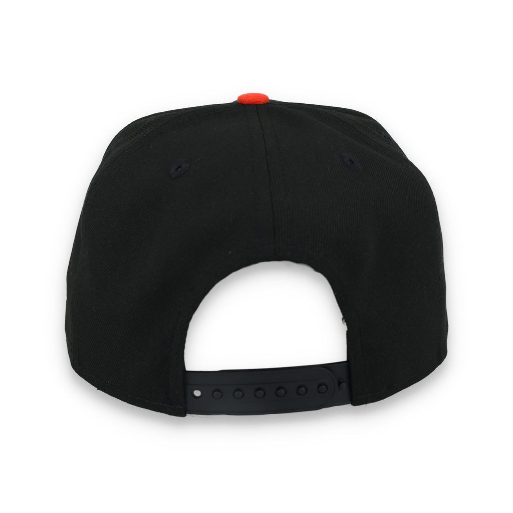 New Era Baltimore Orioles 9Fifty Snapback Hat-Black-orange product image 6, provided for visual reference and product detail