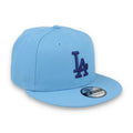 New Era LOS ANGELES DODGERS Evergreen 9FIFTY Snapback- Sky Blue product image 1, provided for visual reference and product