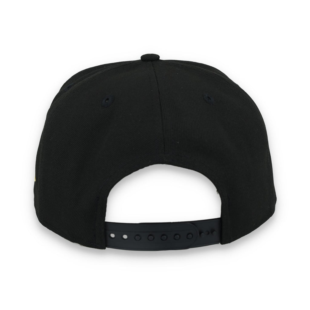 New Era Youth Pittsburgh Pirates 9FIFTY Snapback Adjustable Hat - Black product image 4, provided for visual reference and