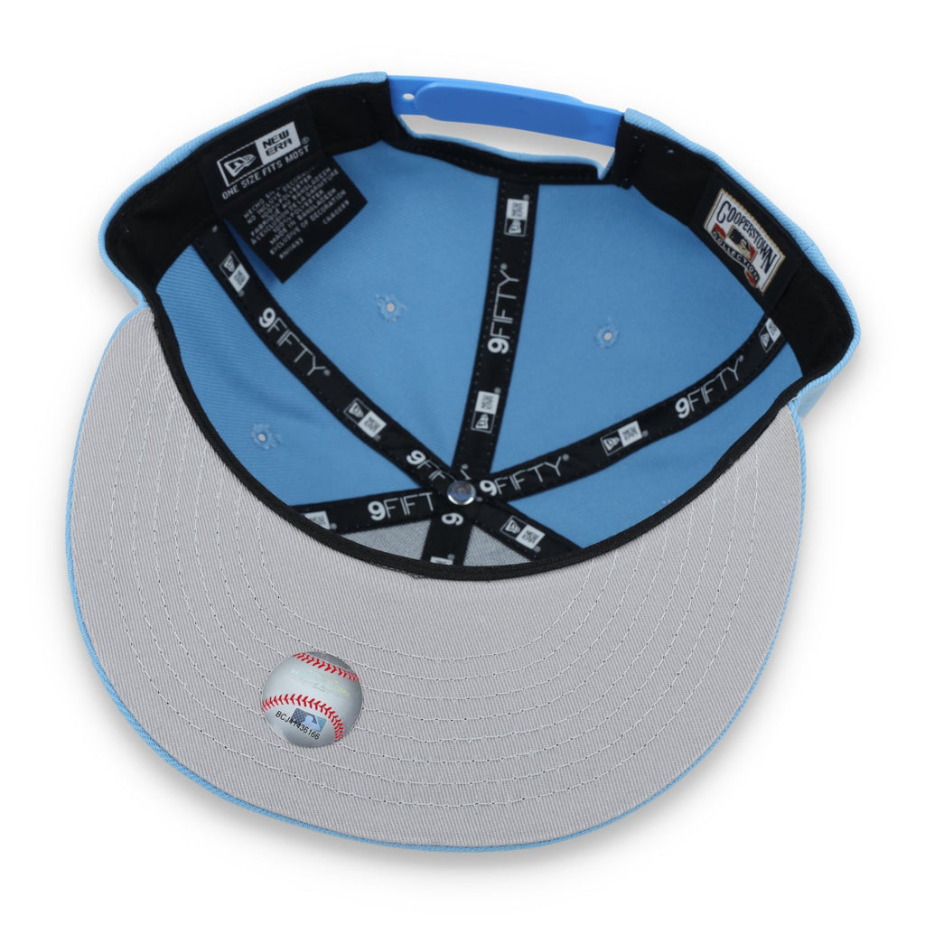 New Era San Francisco Giants Cooperstown Collection Evergreen 9FIFTY- Sky Blue product image 7, provided for visual