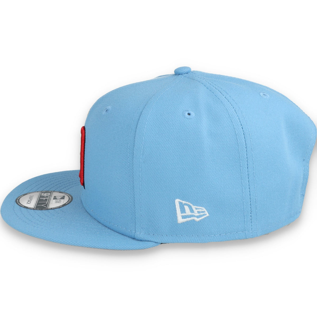 New Era Los Angeles Angels Evergreen 9FIFTY Snapback Hat-Sky Blue product image 4, provided for visual reference and product