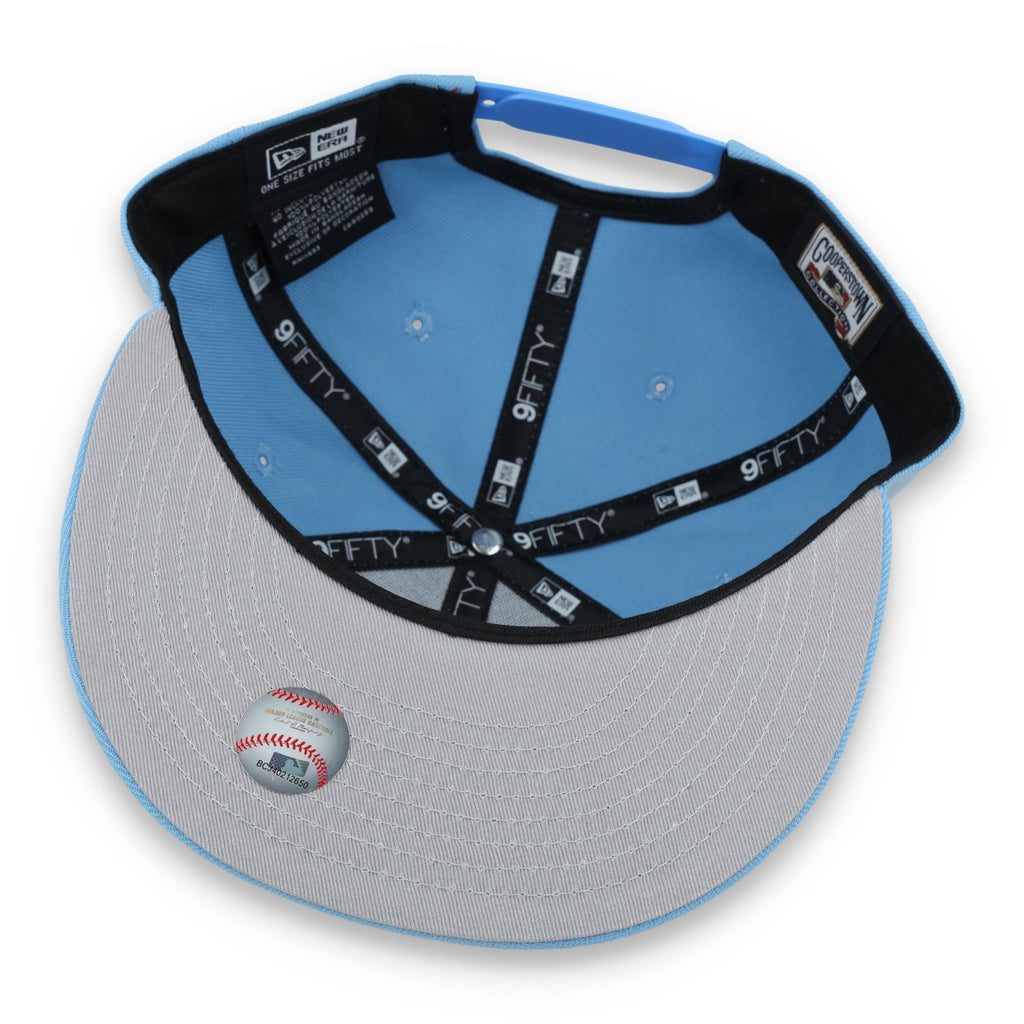New Era Arizona Diamondbacks MLB Evergreen 9Fifty Snapback-Sky Blue product image 7, provided for visual reference and