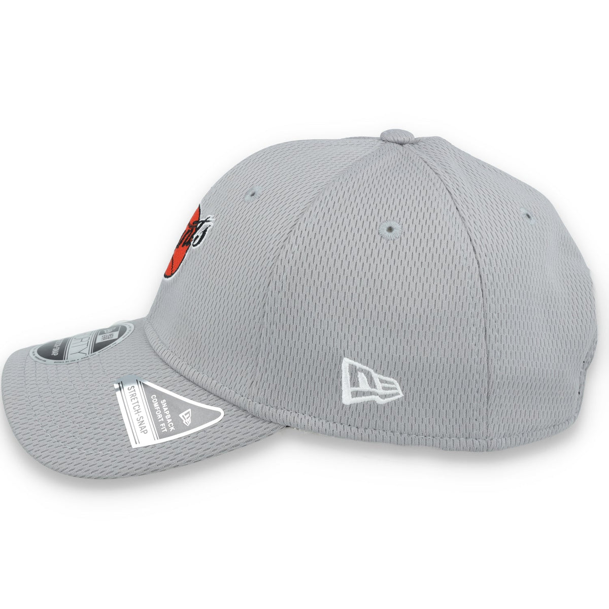 New Era San Francisco Giants Clubhouse 9FORTY Stretch-Snap Hat-Grey product image 5, provided for visual reference and