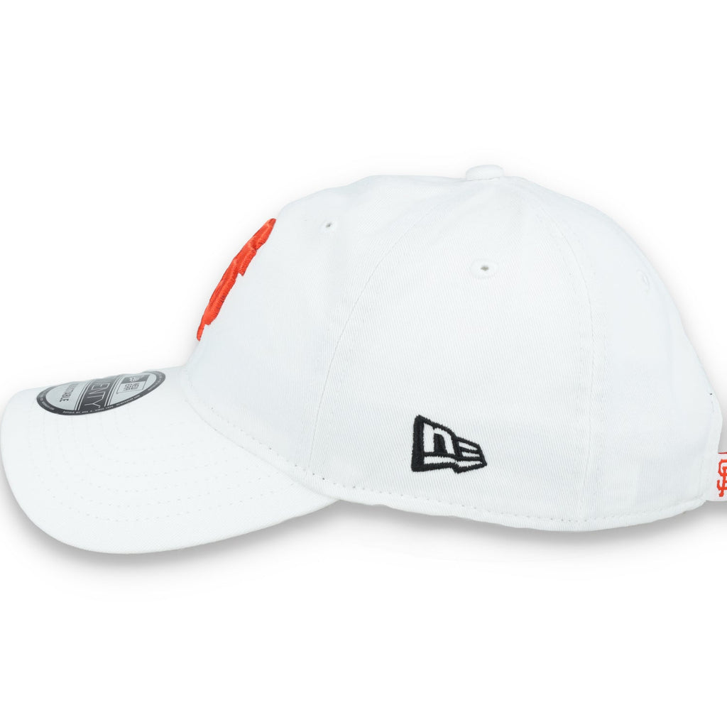 New Era San Francisco Giants Core Classic 2.0 9Twenty Adjustable Hat-White product image 5, provided for visual reference