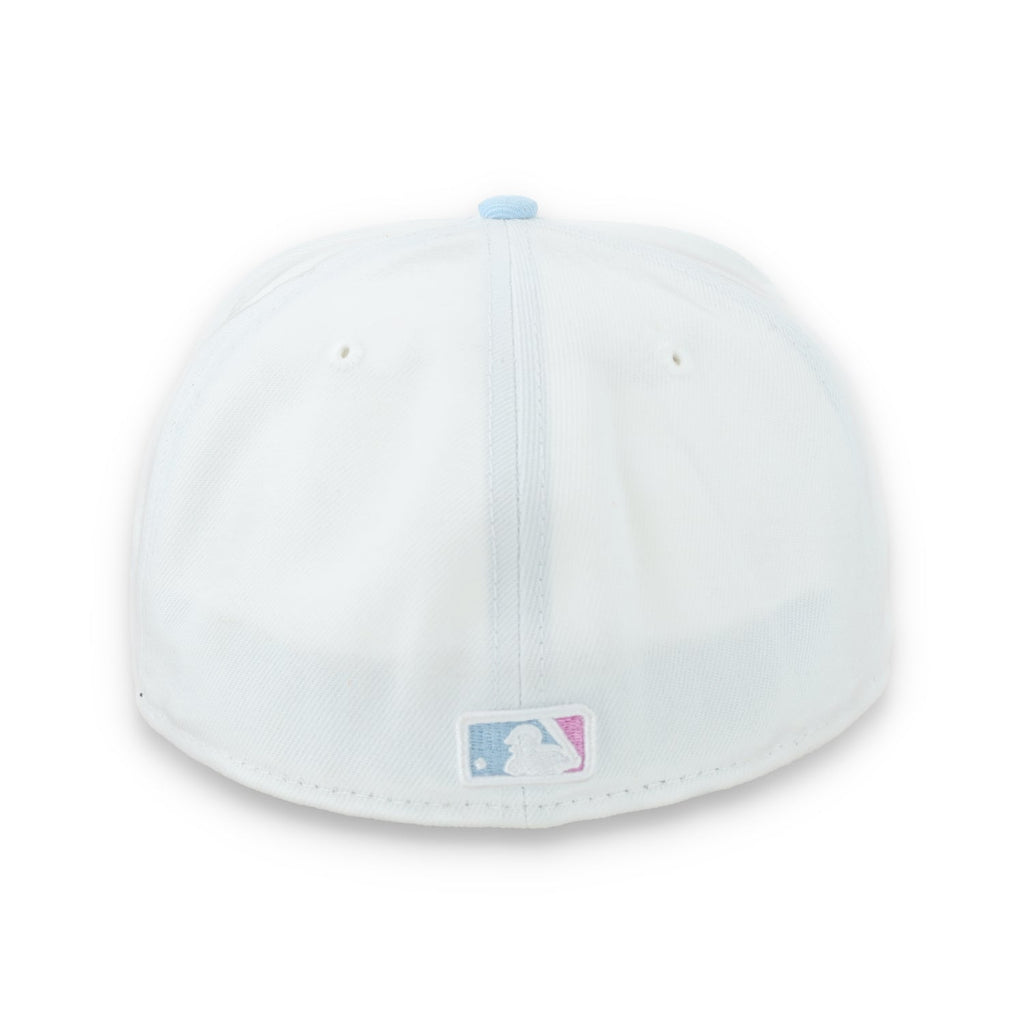 New Era San Diego Padres Color Pack 59FIFTY Fitted Hat-White/Light Blue /Pink product image 4, provided for visual reference