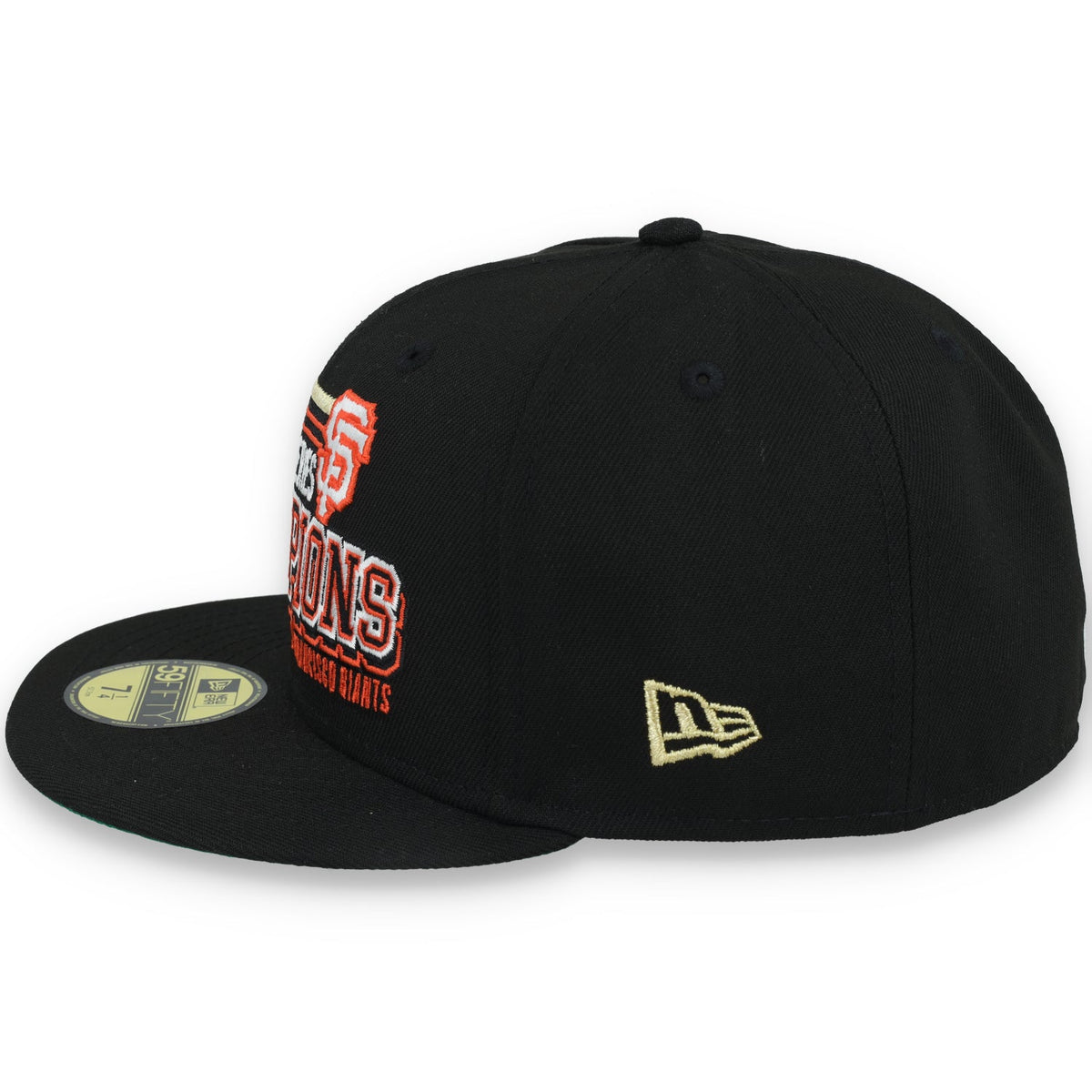 New Era San Francisco Giants 8x Championship Throwback 59FIFTY Fitted Hat product image 4, provided for visual reference and