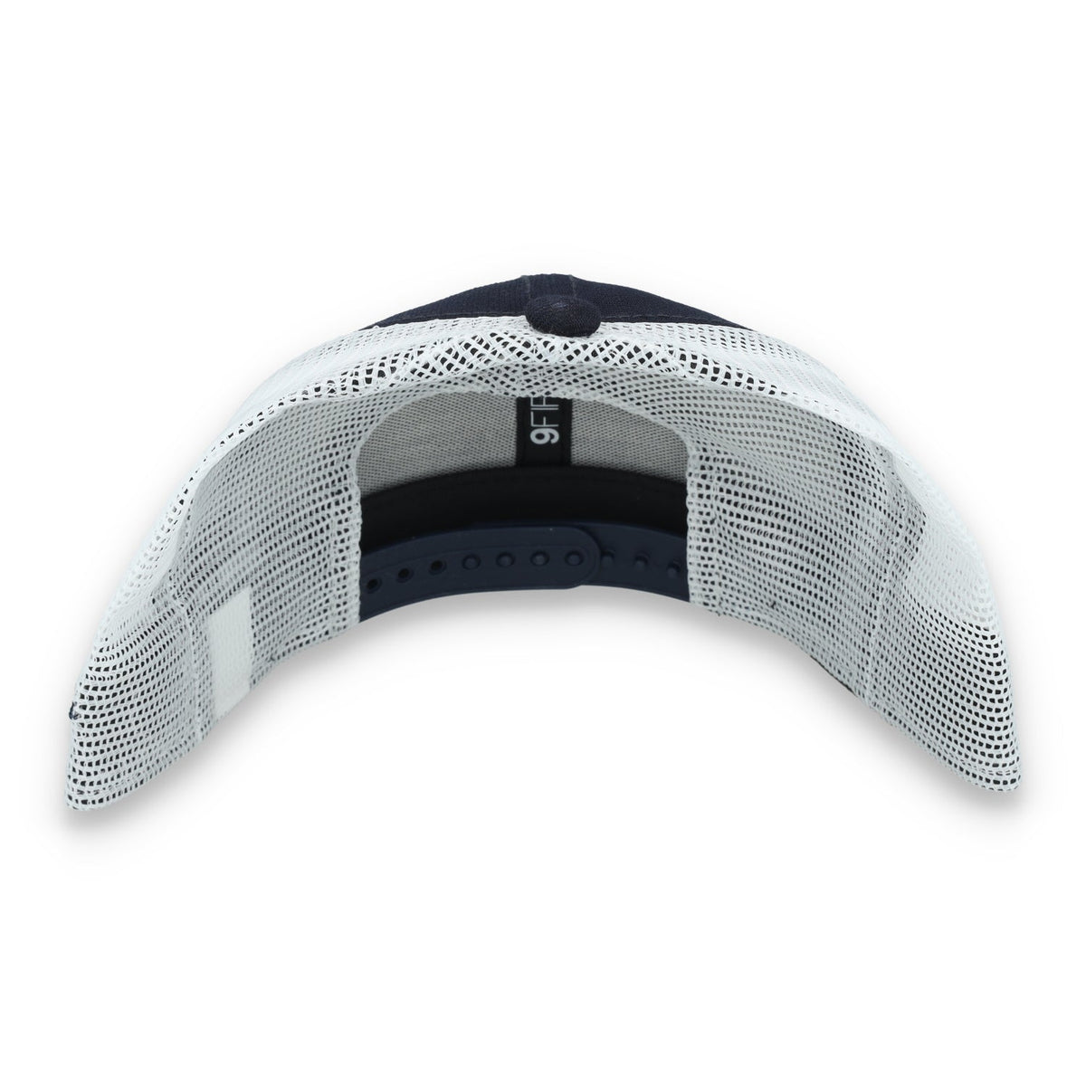 New Era Michigan Wolverines Throwback Low Profile 9FIFTY Trucker Snapback Hat product image 4, provided for visual reference