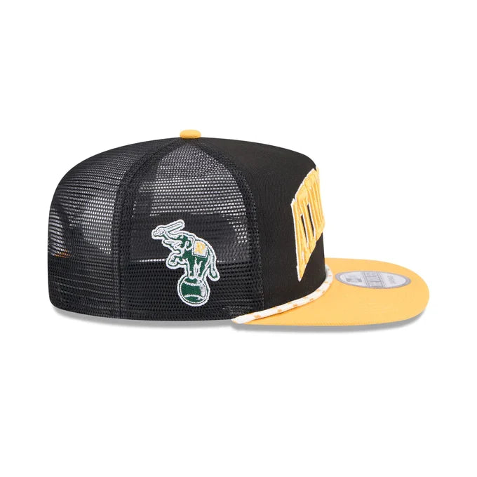 New Era Oakland Athletics Throwback The Golfer Snapback Hat product image 6, provided for visual reference and product