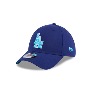 New Era Youth Los Angeles Dodgers 9TWENTY ADJUSTABLE HAT- BLUE/ LIGHT BLUE product image 2, provided for visual reference