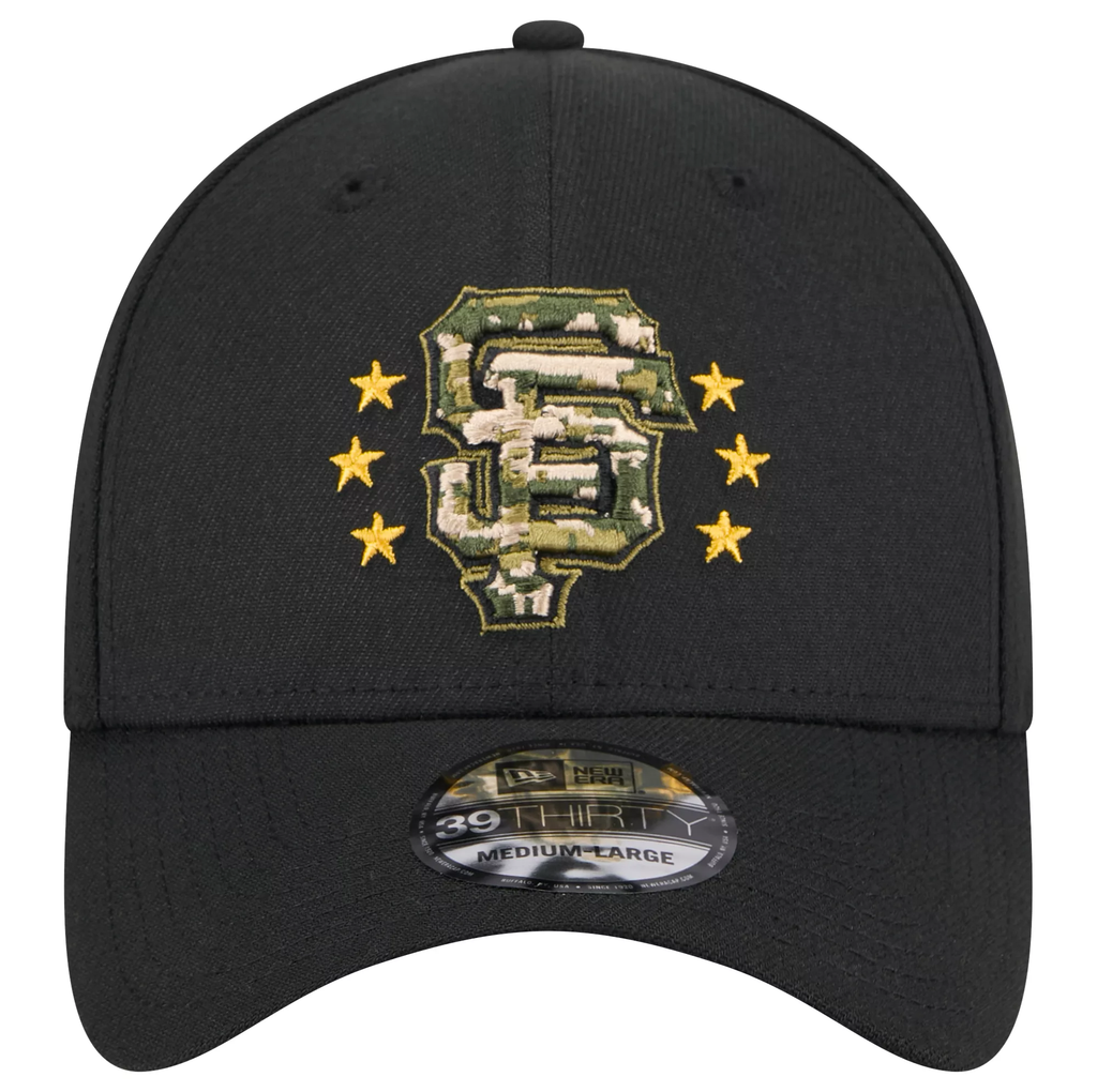 New Era San Francisco Giants Armed Forces Day 39THIRTY Stretch Fit Hat 2024 product image 3, provided for visual reference