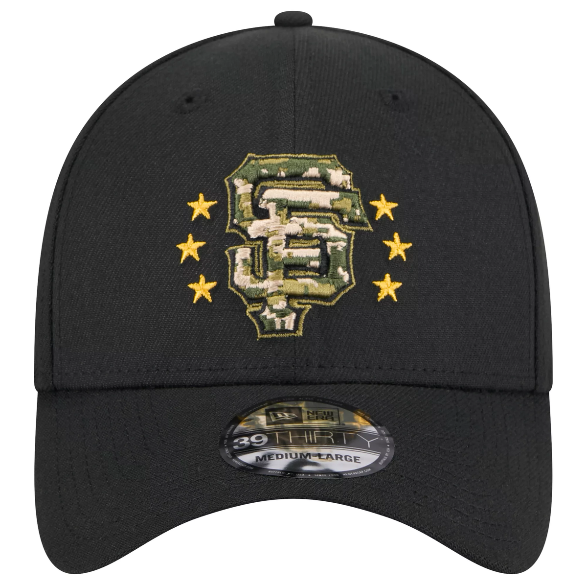 New Era San Francisco Giants Armed Forces Day 39THIRTY Stretch Fit Hat 2024 product image 3, provided for visual reference