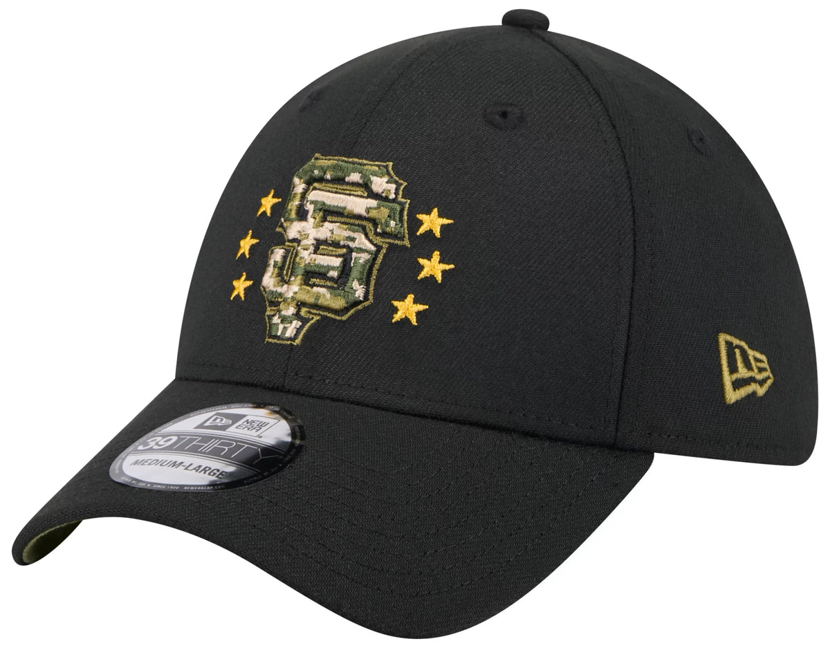 New Era San Francisco Giants Armed Forces Day 39THIRTY Stretch Fit Hat 2024 product image 2, provided for visual reference