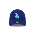 New Era Youth Los Angeles Dodgers 9TWENTY ADJUSTABLE HAT- BLUE/ LIGHT BLUE product image 1, provided for visual reference
