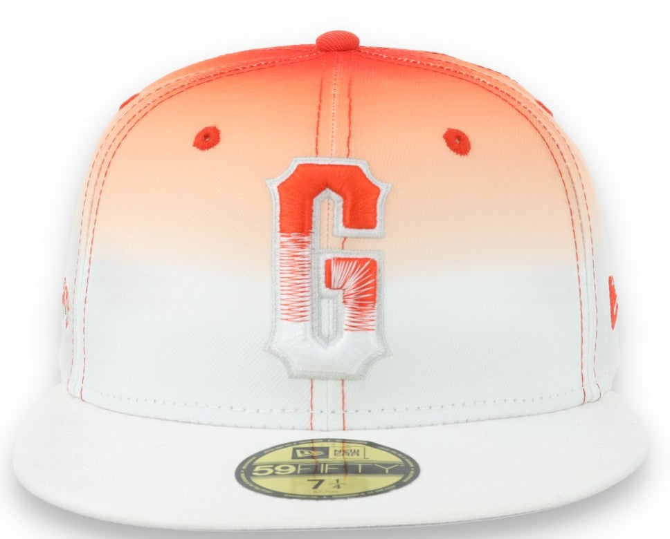 New Era San Francisco Giants City Connect 59FIFTY Fitted Hat-Orange/White product image 2, provided for visual reference and
