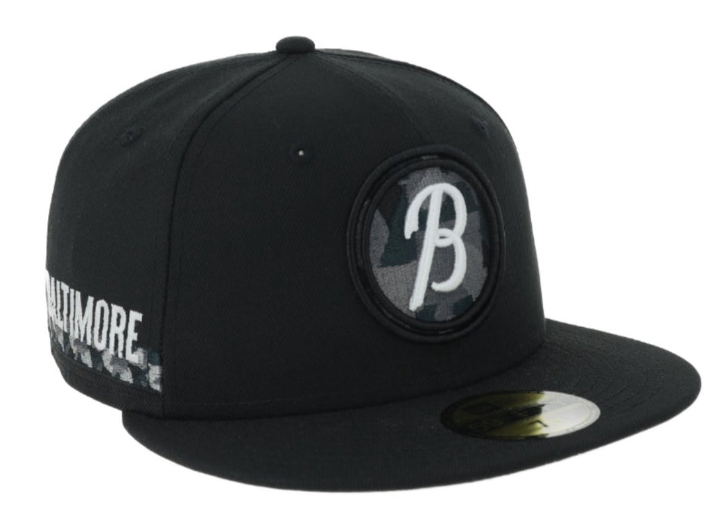 New Era Baltimore Orioles City Connect Alternate 59FIFTY Fitted Hat-Black product image 1, provided for visual reference and