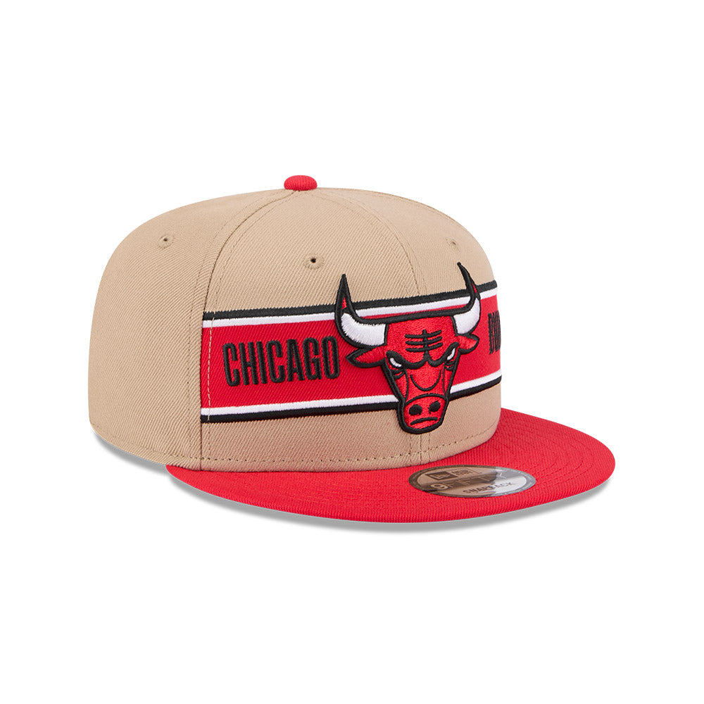 Chicago Bulls 2024 Draft New Era 9FIFTY Snapback Hat product image 3, provided for visual reference and product detail review