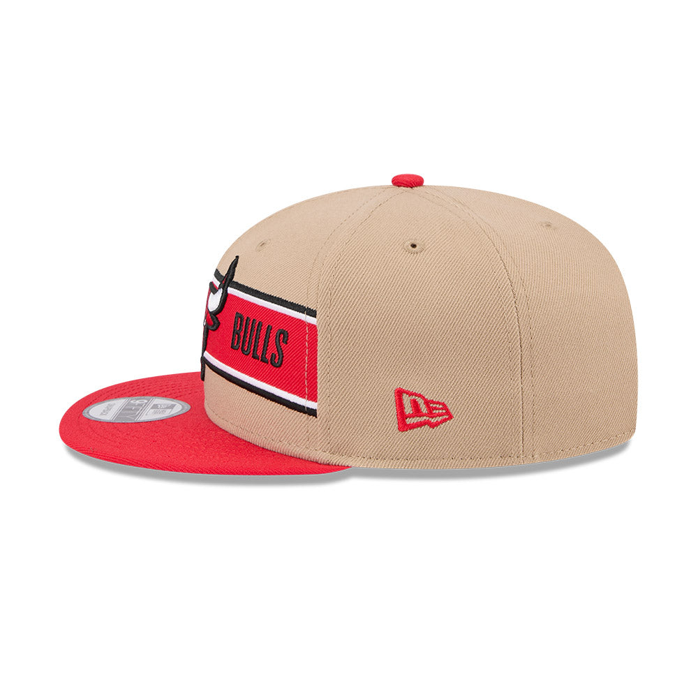Chicago Bulls 2024 Draft New Era 9FIFTY Snapback Hat product image 5, provided for visual reference and product detail review