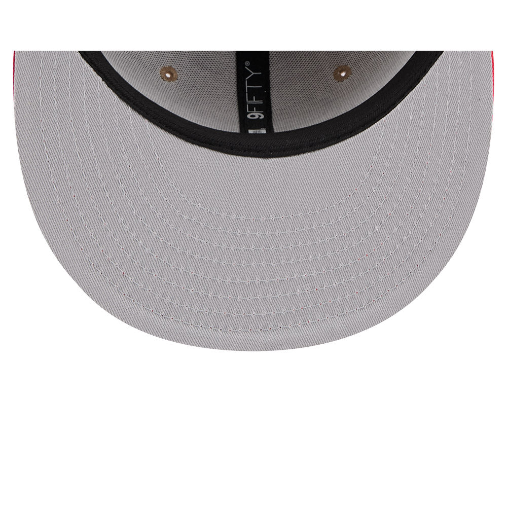 Chicago Bulls 2024 Draft New Era 9FIFTY Snapback Hat product image 7, provided for visual reference and product detail review