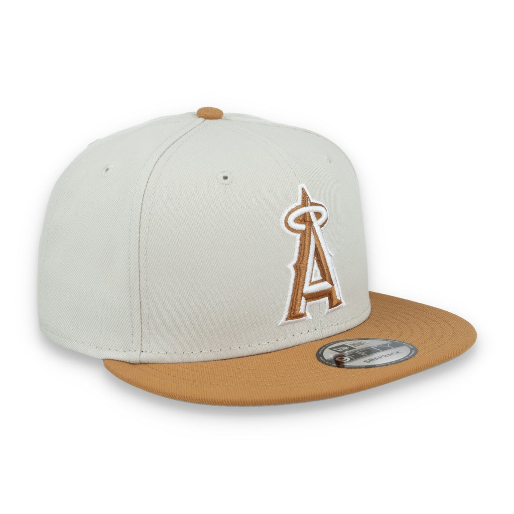 New Era Los Angeles Angels Color Pack 9FIFTY Snapback Hat-Stone/Light Bronze product image 7, provided for visual reference